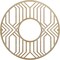 Ekena Millwork Empire Wood Fretwork Pierced Ceiling Medallion, Hickory, 40"OD x 14 5/8"ID x 1/4"T CMWP40X40X0250EPHI - alternate 1